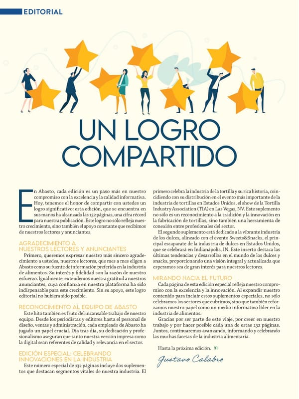 Abasto Magazine - Mayo/Junio 2024 - Page 6