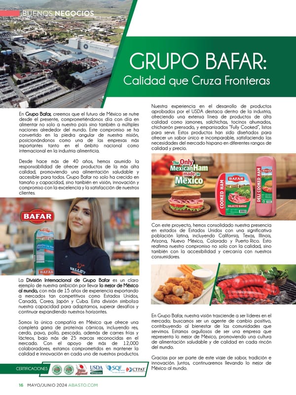 Abasto Magazine - Mayo/Junio 2024 - Page 16