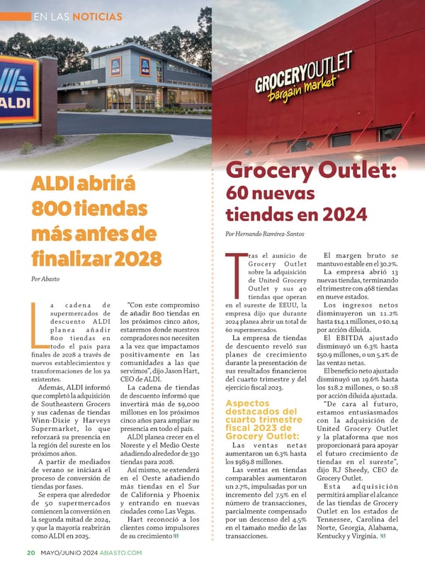 Abasto Magazine - Mayo/Junio 2024 - Page 36