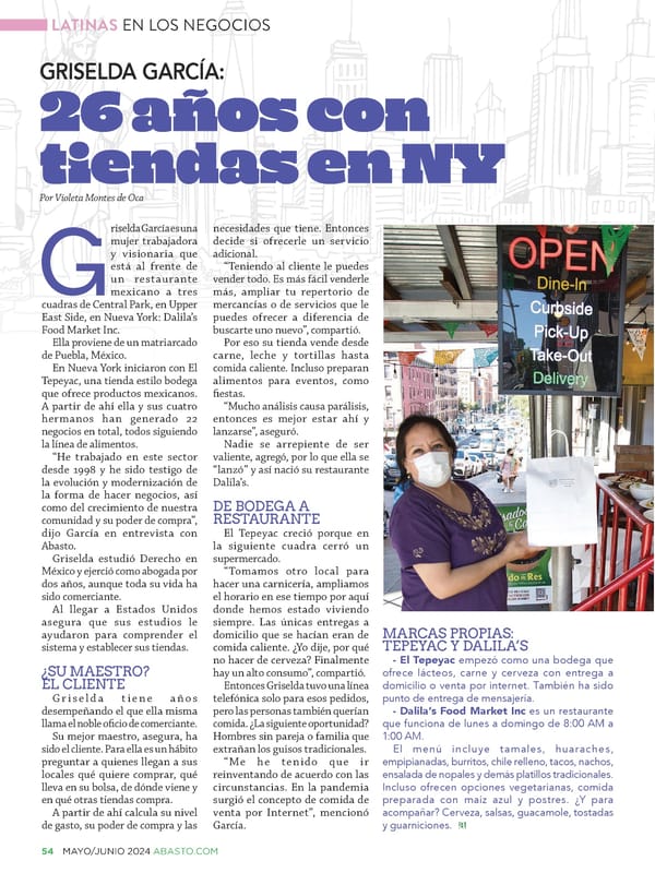 Abasto Magazine - Mayo/Junio 2024 - Page 102