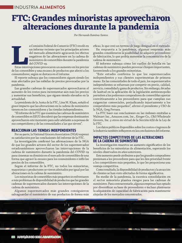 Abasto Magazine - Mayo/Junio 2024 - Page 104