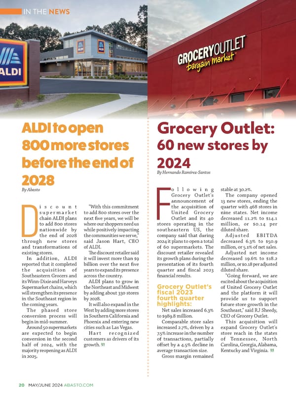 Abasto Magazine - May/June 2024 - Page 36