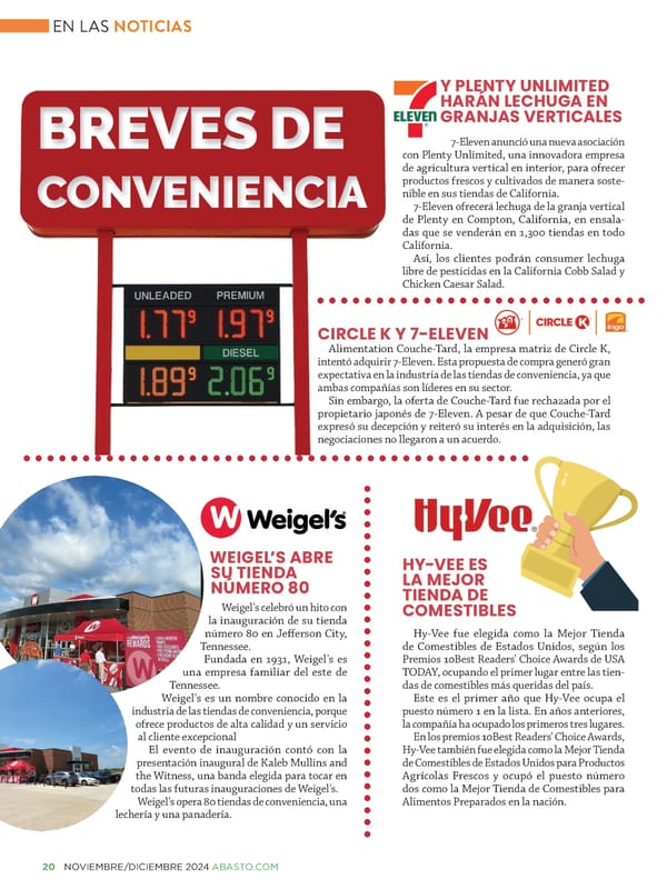 Abasto Magazine: Noviembre/Diciembre 2024 - SPANISH - Page 20