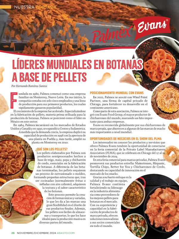 Abasto Magazine: Noviembre/Diciembre 2024 - SPANISH - Page 26