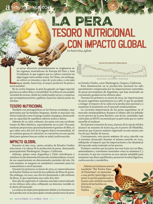 Abasto Magazine: Noviembre/Diciembre 2024 - SPANISH - Page 60