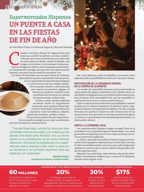 Abasto Magazine: Noviembre/Diciembre 2024 - SPANISH - Page 72