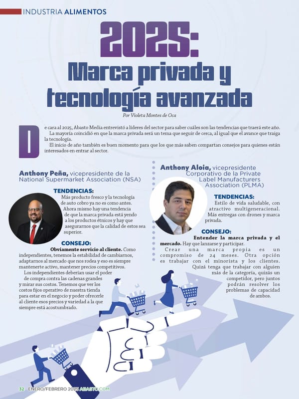 Abasto Magazine: Enero/ Febrero 2025 -SPANISH - Page 32