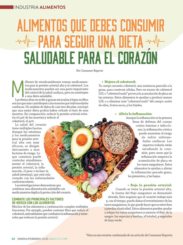 Abasto Magazine: Enero/ Febrero 2025 -SPANISH - Page 50