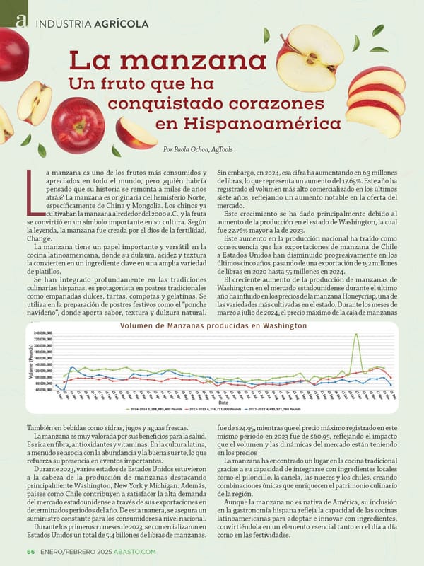 Abasto Magazine: Enero/ Febrero 2025 -SPANISH - Page 66