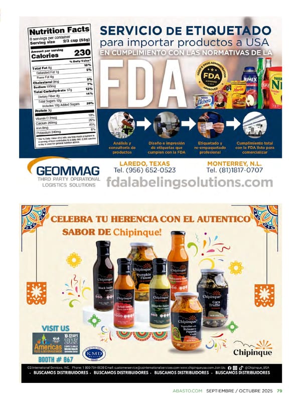 Abasto Magazine: September/October 2025 SPANISH - Page 95