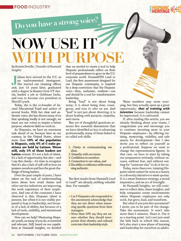 Abasto Magazine: September/October 2025 ENGLISH - Page 68