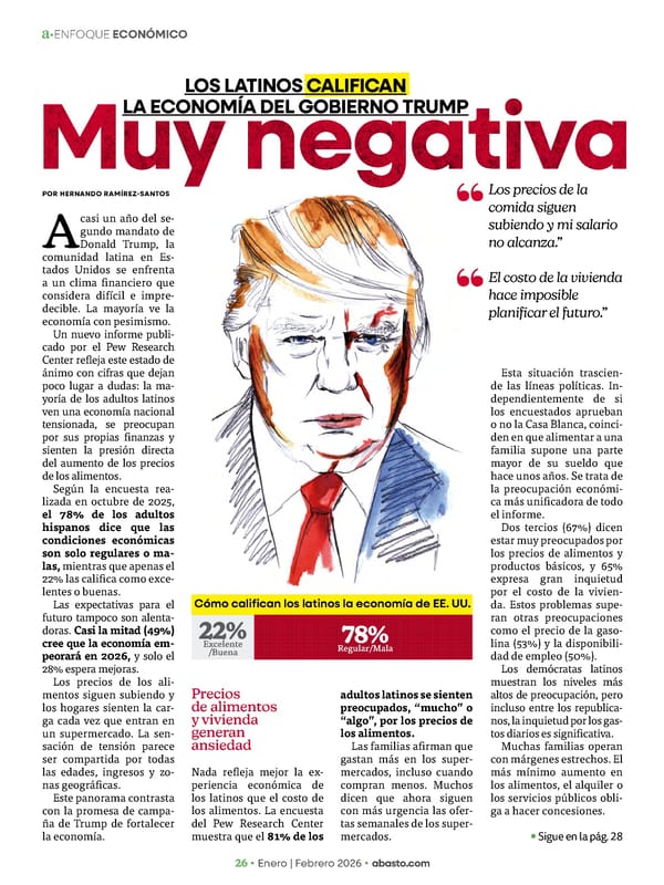 Abasto Magazine Enero / Febrero 2026 SPANISH - Page 26