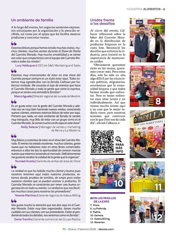 Abasto Magazine Enero / Febrero 2026 SPANISH - Page 95