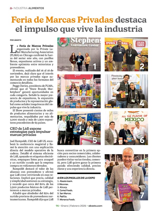 Abasto Magazine Enero / Febrero 2026 SPANISH - Page 96