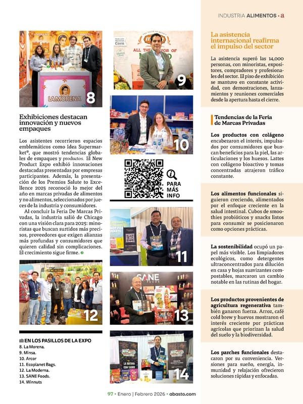 Abasto Magazine Enero / Febrero 2026 SPANISH - Page 97