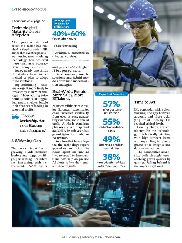 Abasto Magazine January / February 2026 ENGLISH - Page 24