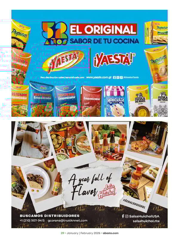 Abasto Magazine January / February 2026 ENGLISH - Page 29