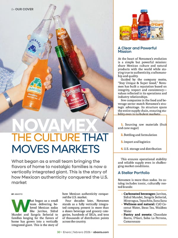 Abasto Magazine January / February 2026 ENGLISH - Page 30