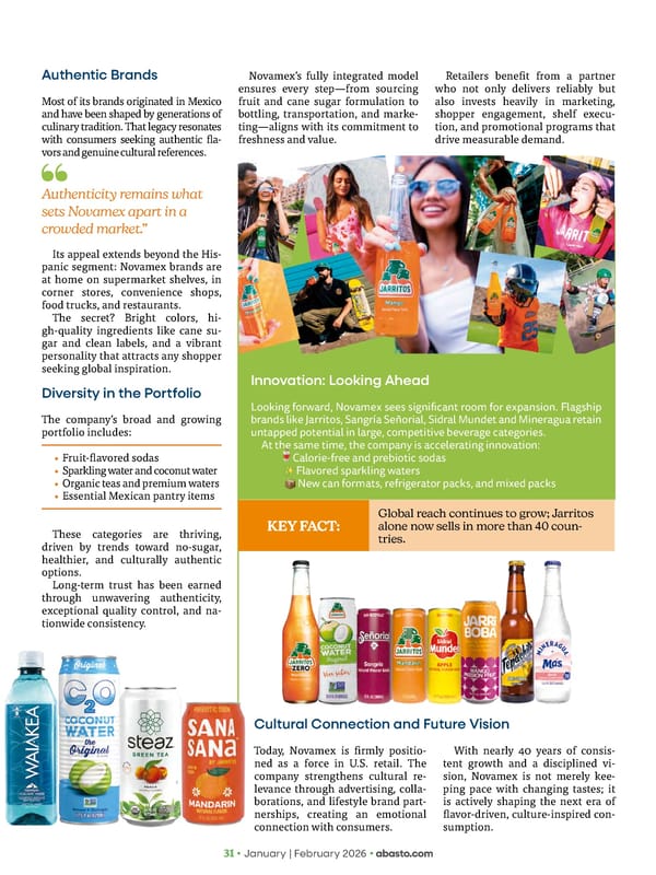 Abasto Magazine January / February 2026 ENGLISH - Page 31