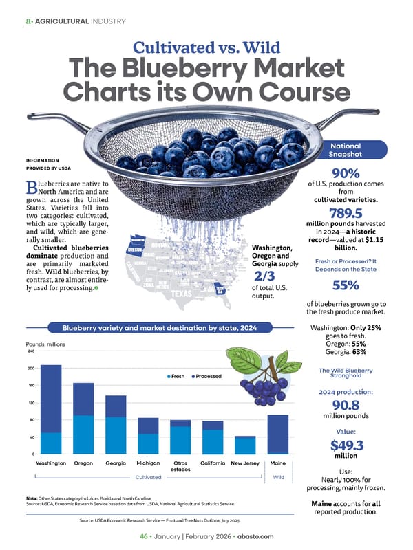 Abasto Magazine January / February 2026 ENGLISH - Page 46