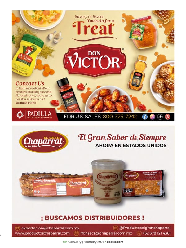 Abasto Magazine January / February 2026 ENGLISH - Page 69