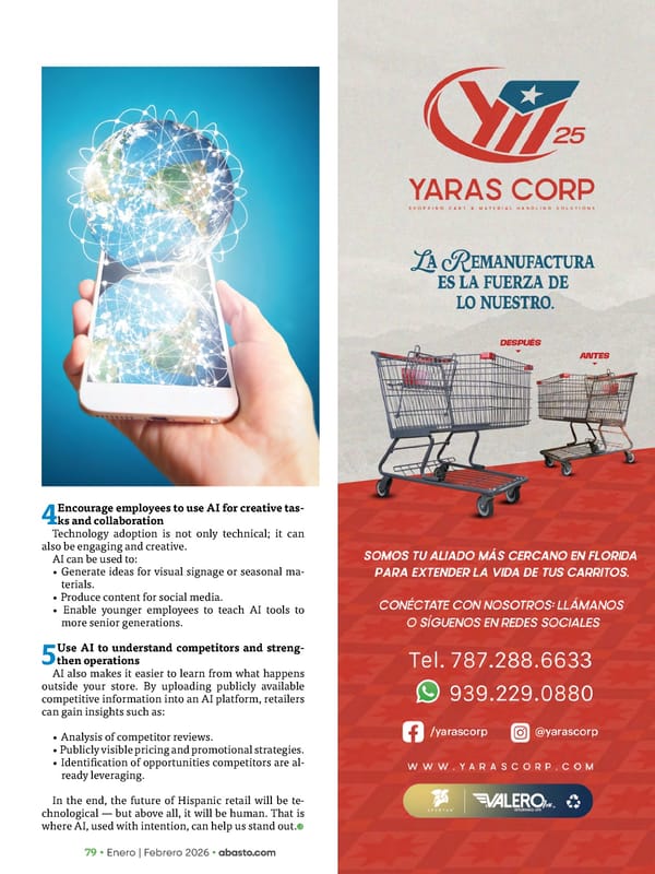 Abasto Magazine January / February 2026 ENGLISH - Page 79