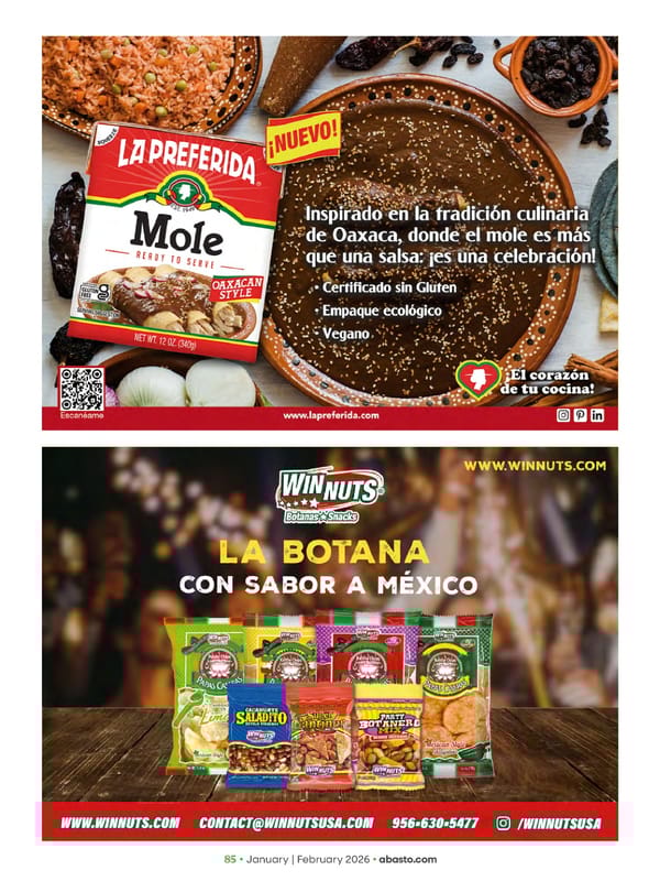 Abasto Magazine January / February 2026 ENGLISH - Page 85