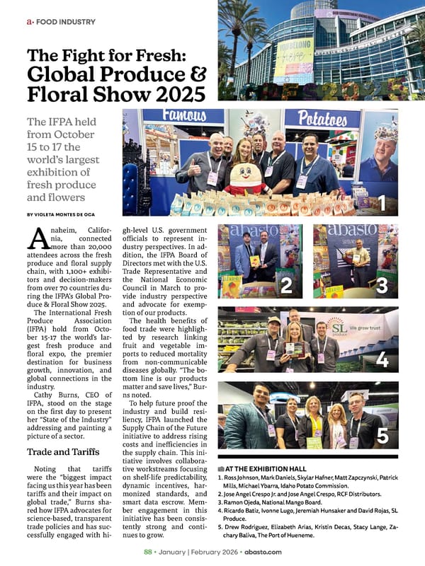 Abasto Magazine January / February 2026 ENGLISH - Page 88