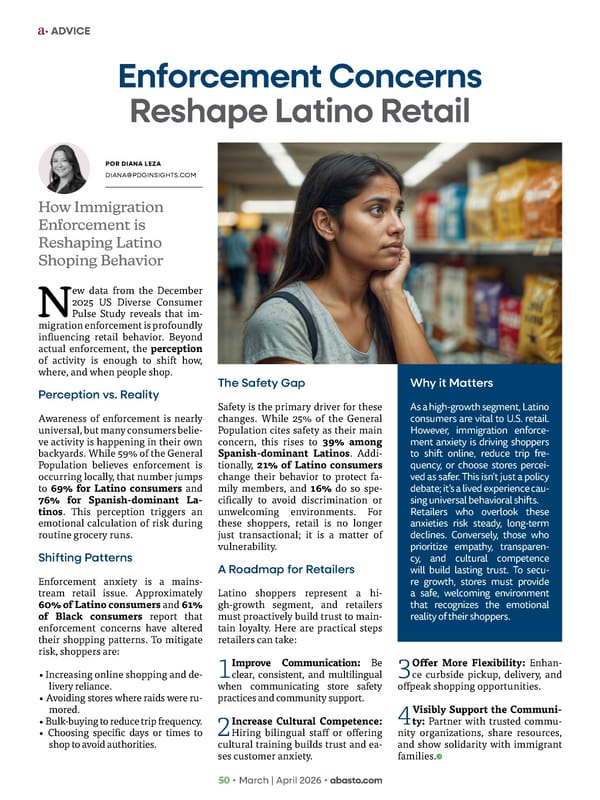 Abasto Magazine March / April 2026 ENGLISH - Page 50