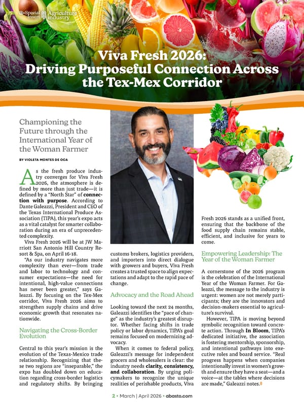 Abasto Magazine March / April 2026 ENGLISH - Page 52