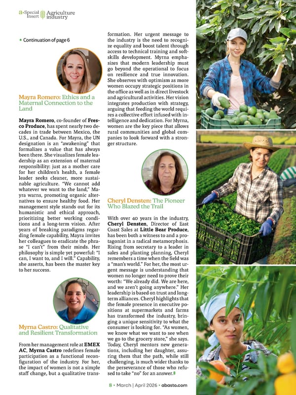 Abasto Magazine March / April 2026 ENGLISH - Page 58