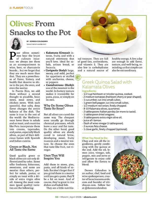 Abasto Magazine March / April 2026 ENGLISH - Page 112