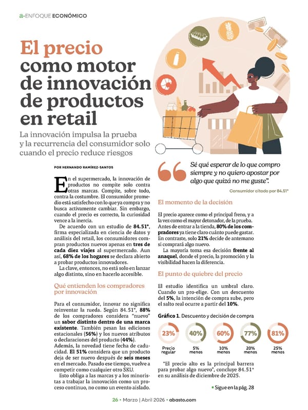 Abasto Magazine Marzo / abril 2026 SPANISH - Page 26