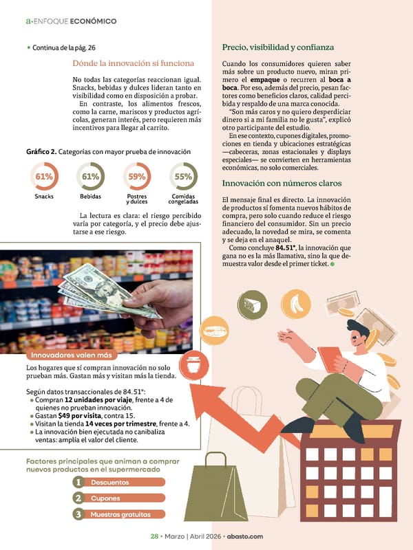 Abasto Magazine Marzo / abril 2026 SPANISH - Page 28