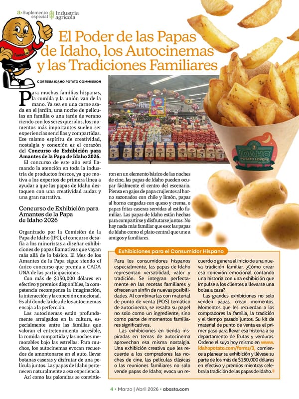 Abasto Magazine Marzo / abril 2026 SPANISH - Page 54