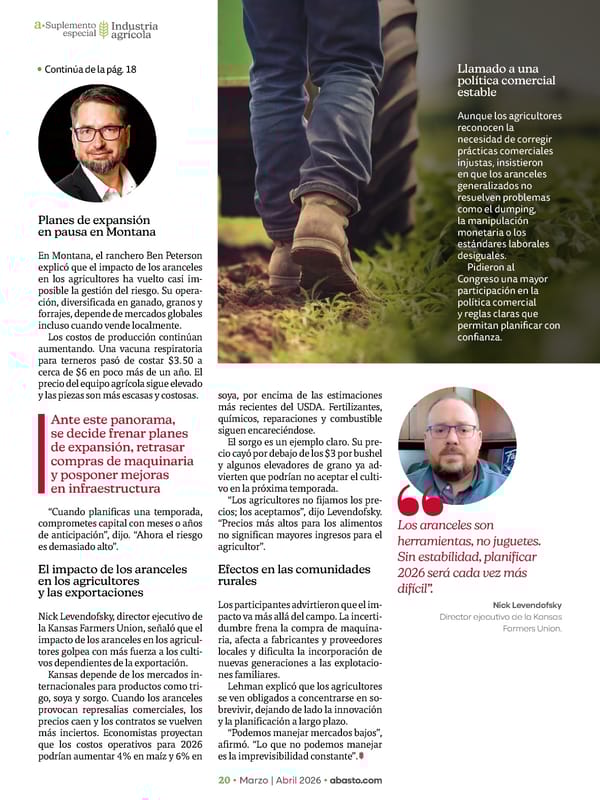 Abasto Magazine Marzo / abril 2026 SPANISH - Page 70