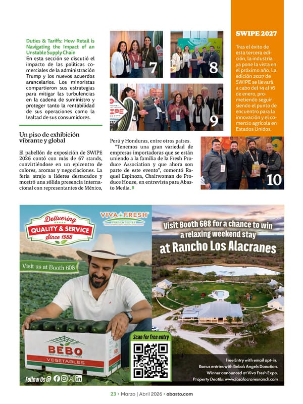 Abasto Magazine Marzo / abril 2026 SPANISH - Page 73