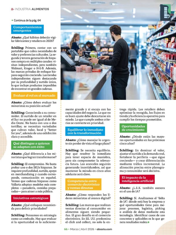 Abasto Magazine Marzo / abril 2026 SPANISH - Page 90