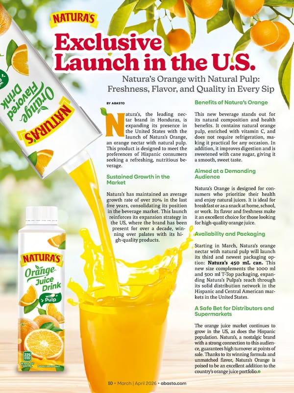 Abasto Magazine March / April 2026 ENGLISH - Page 10