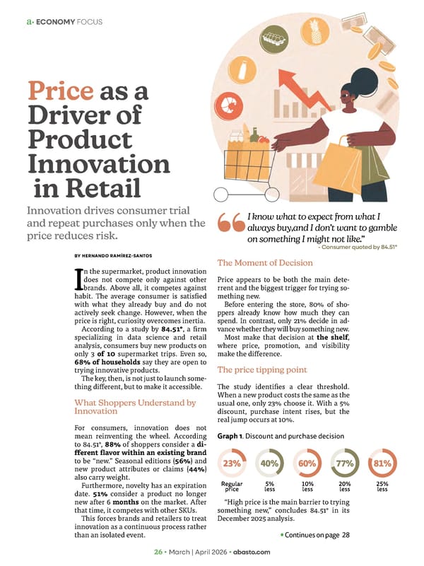 Abasto Magazine March / April 2026 ENGLISH - Page 26