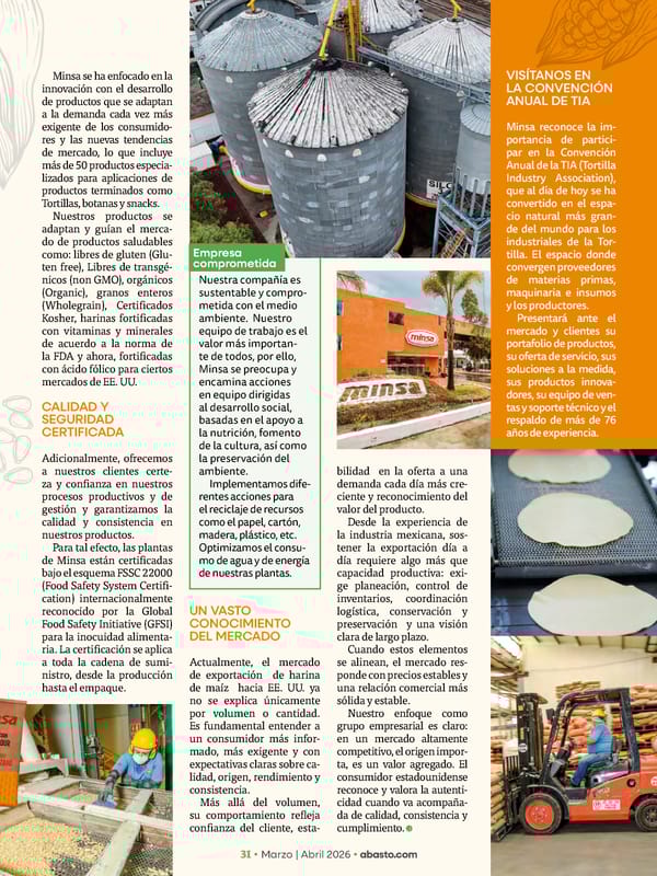Abasto Magazine Marzo / abril 2026 SPANISH - Page 31