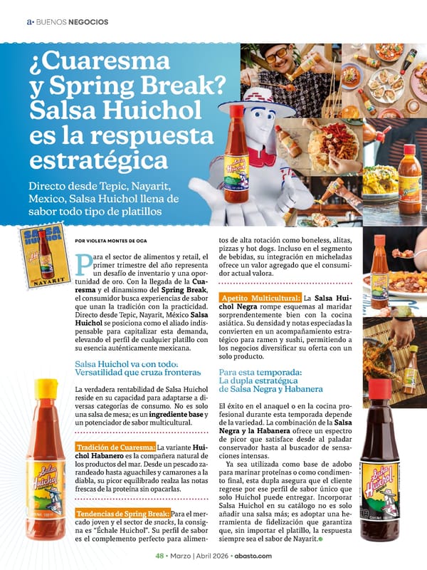 Abasto Magazine Marzo / abril 2026 SPANISH - Page 48