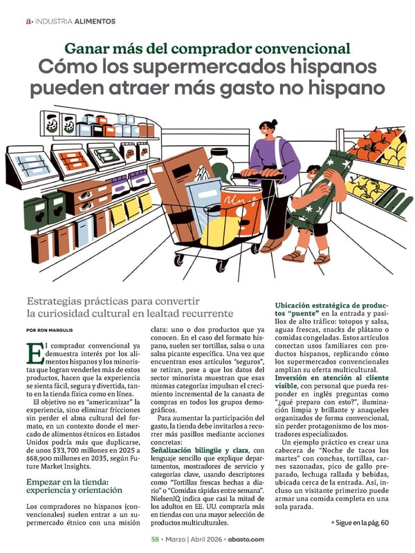 Abasto Magazine Marzo / abril 2026 SPANISH - Page 82