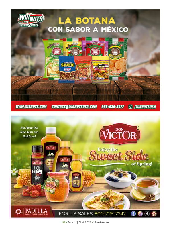 Abasto Magazine Marzo / abril 2026 SPANISH - Page 105