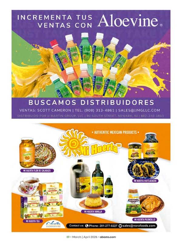Abasto Magazine March / April 2026 ENGLISH - Page 19