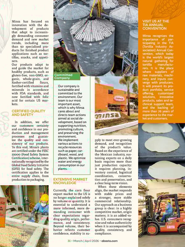 Abasto Magazine March / April 2026 ENGLISH - Page 31