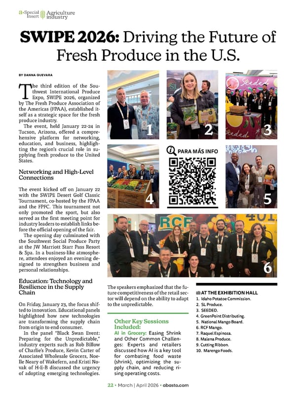 Abasto Magazine March / April 2026 ENGLISH - Page 72