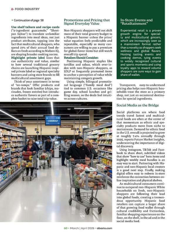 Abasto Magazine March / April 2026 ENGLISH - Page 84
