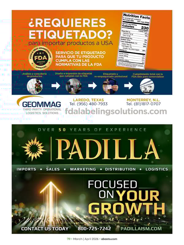 Abasto Magazine March / April 2026 ENGLISH - Page 103