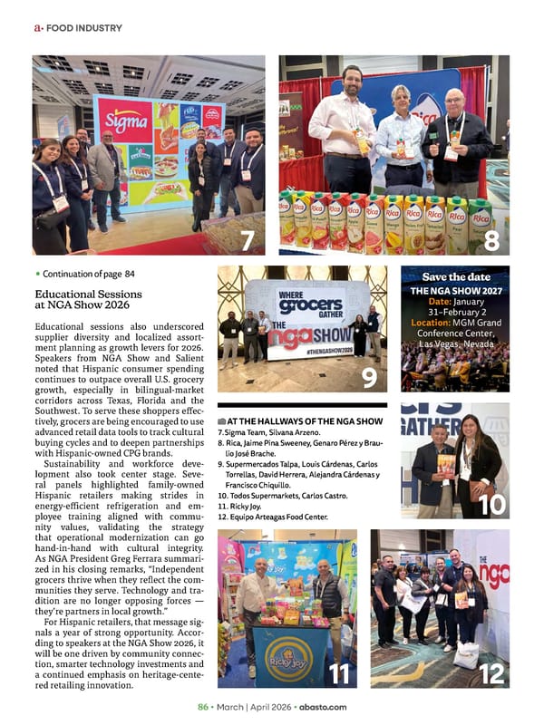 Abasto Magazine March / April 2026 ENGLISH - Page 110